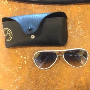 White ray bans